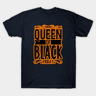 black friday, orange and black friday T-Shirt